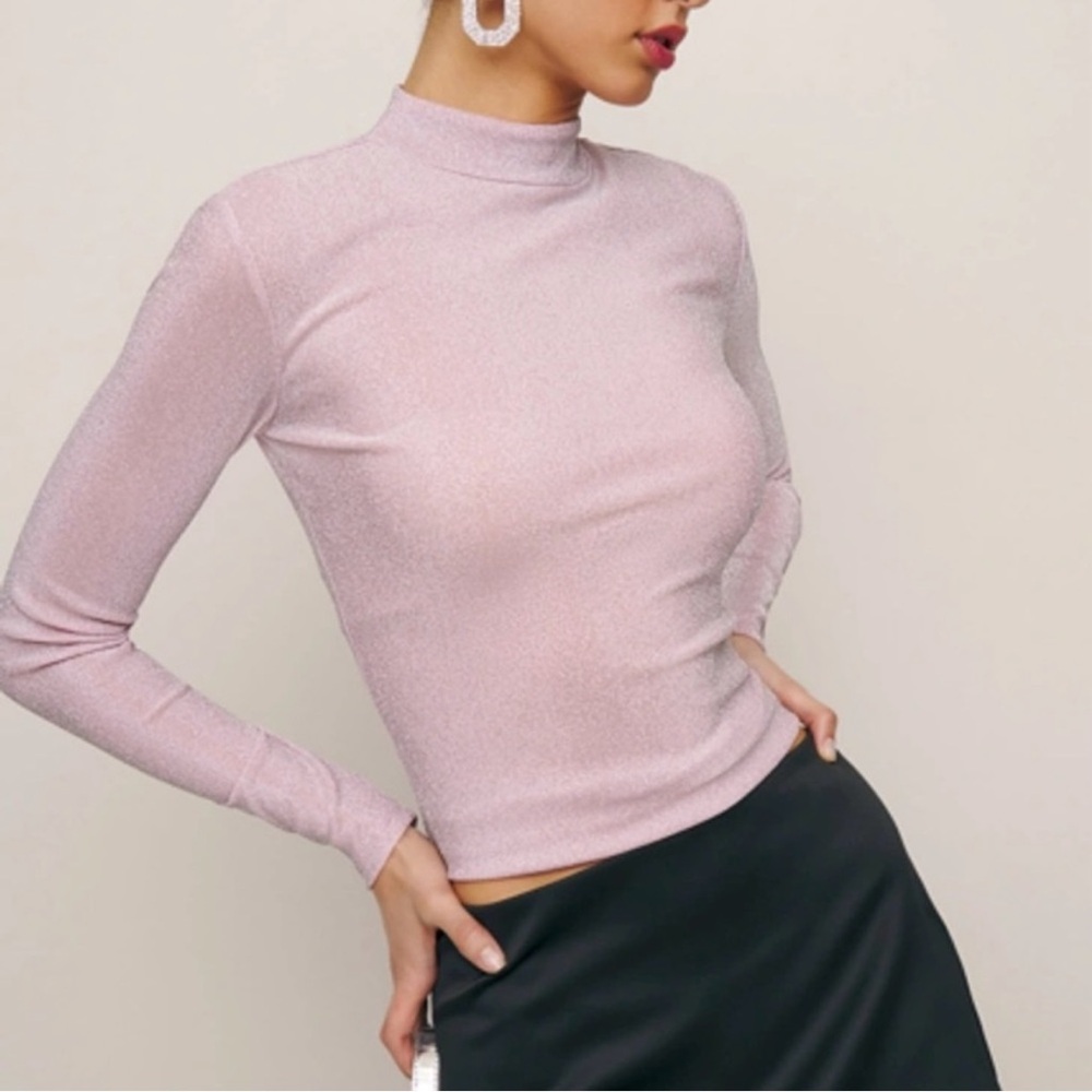 Reformation NWT MSRP $118 Bailey Knit Top - Size XS - Picture 7 of 8